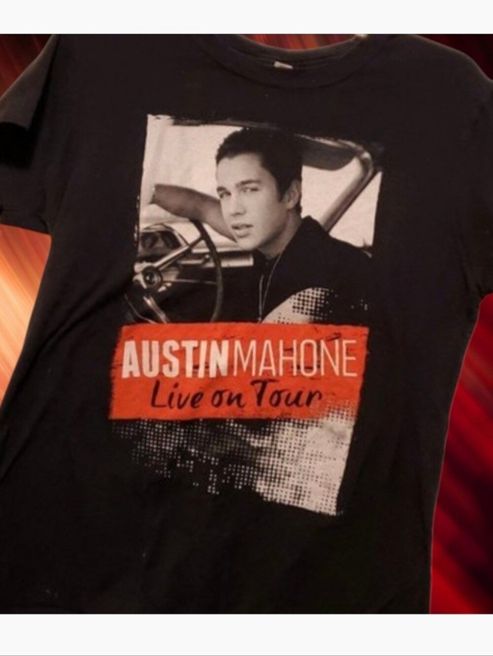 Austin Mahone Live On Tour T-Shirt Summer 2014